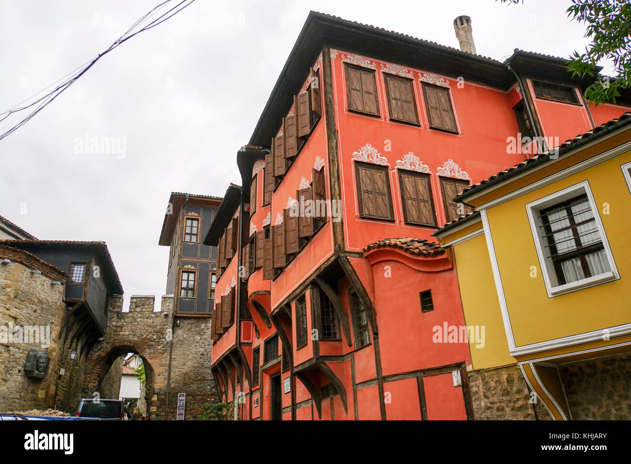 Exterior of the Renovated Nedkovich house, (History Museum) Plovdiv