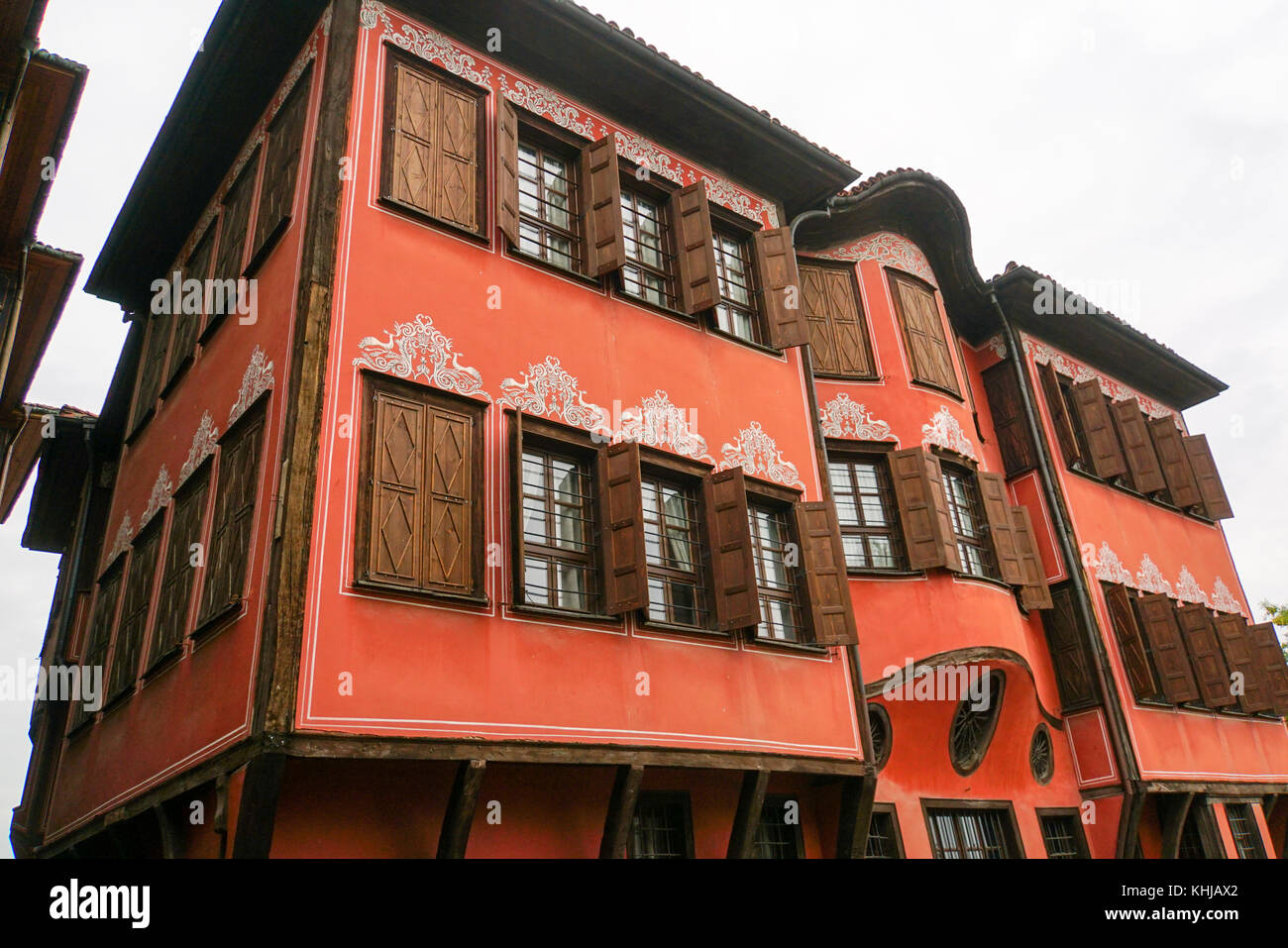 Exterior of the Renovated Nedkovich house, (History Museum) Plovdiv