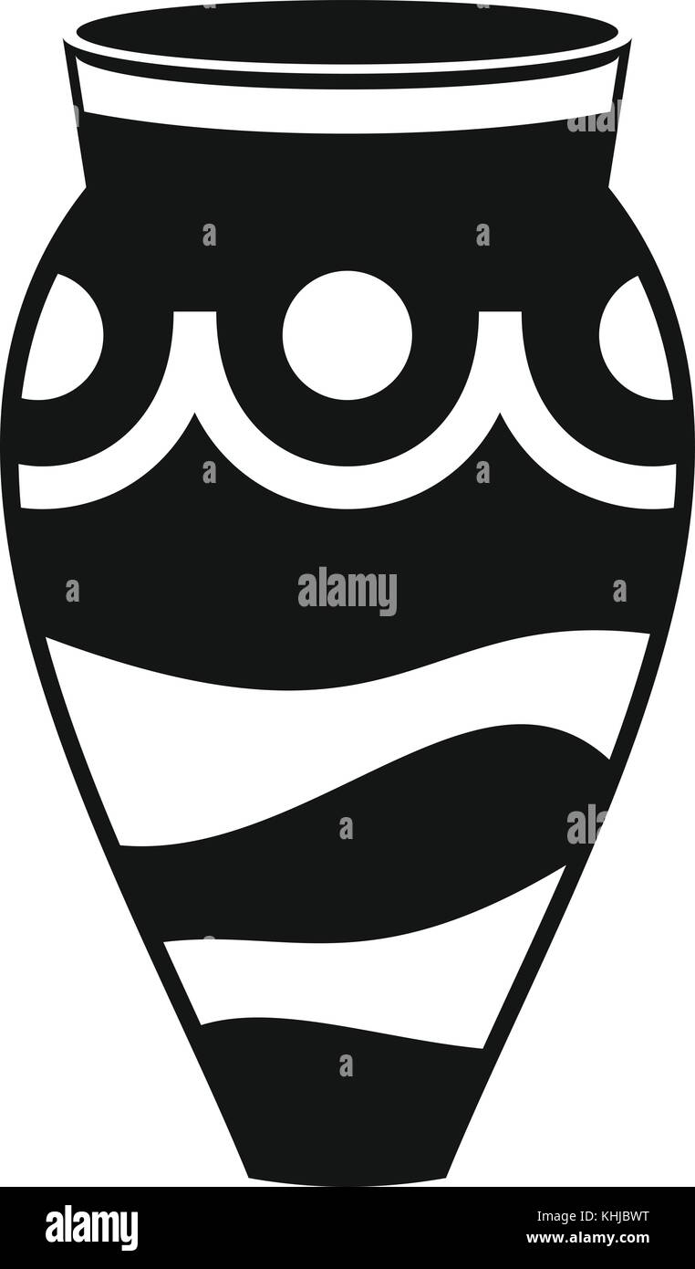 Empty vase icon, simple style Stock Vector Image & Art - Alamy