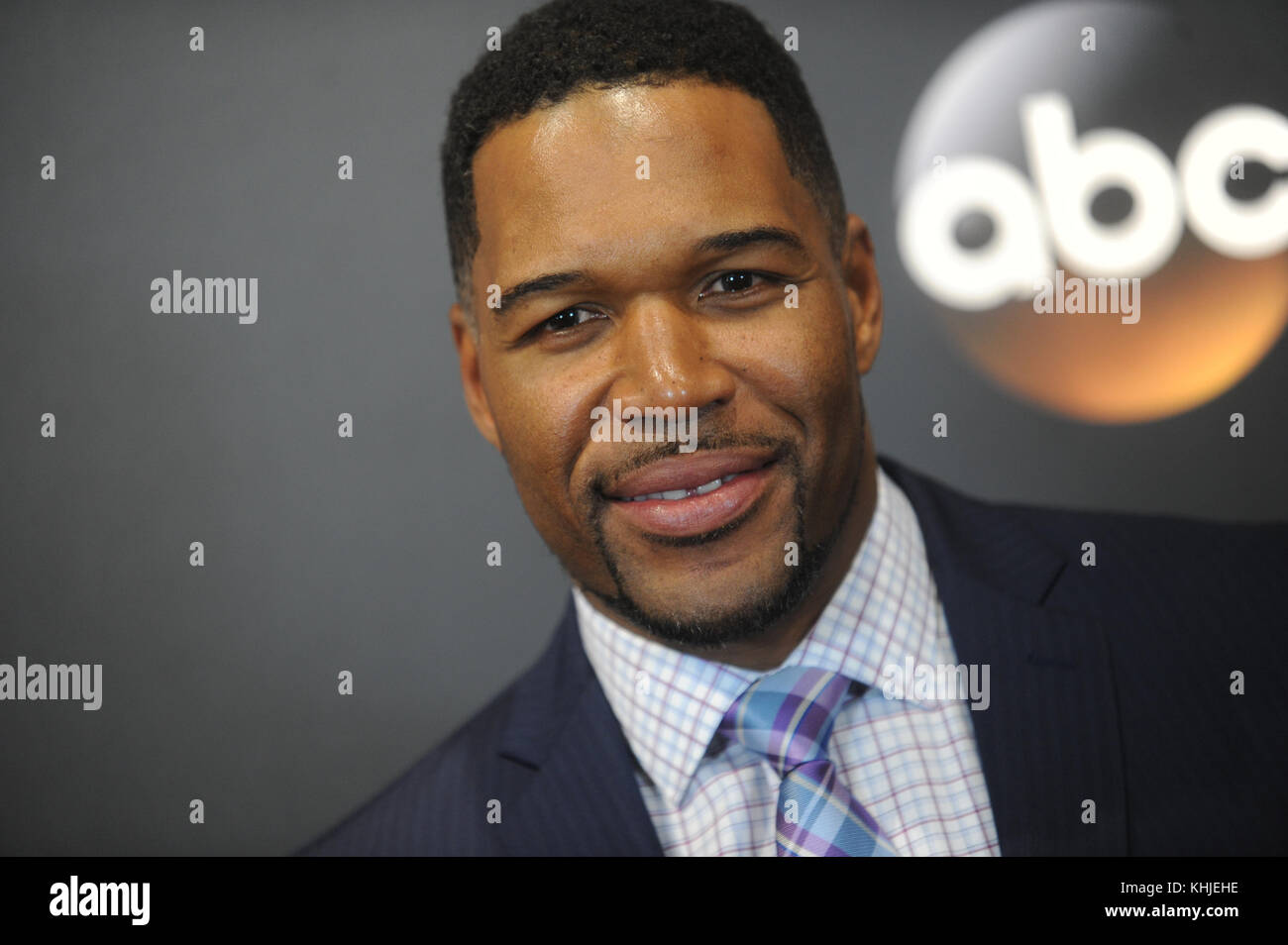 NEW YORK, NY MAY 16 Michael Strahan attends the 2017 ABC Upfront