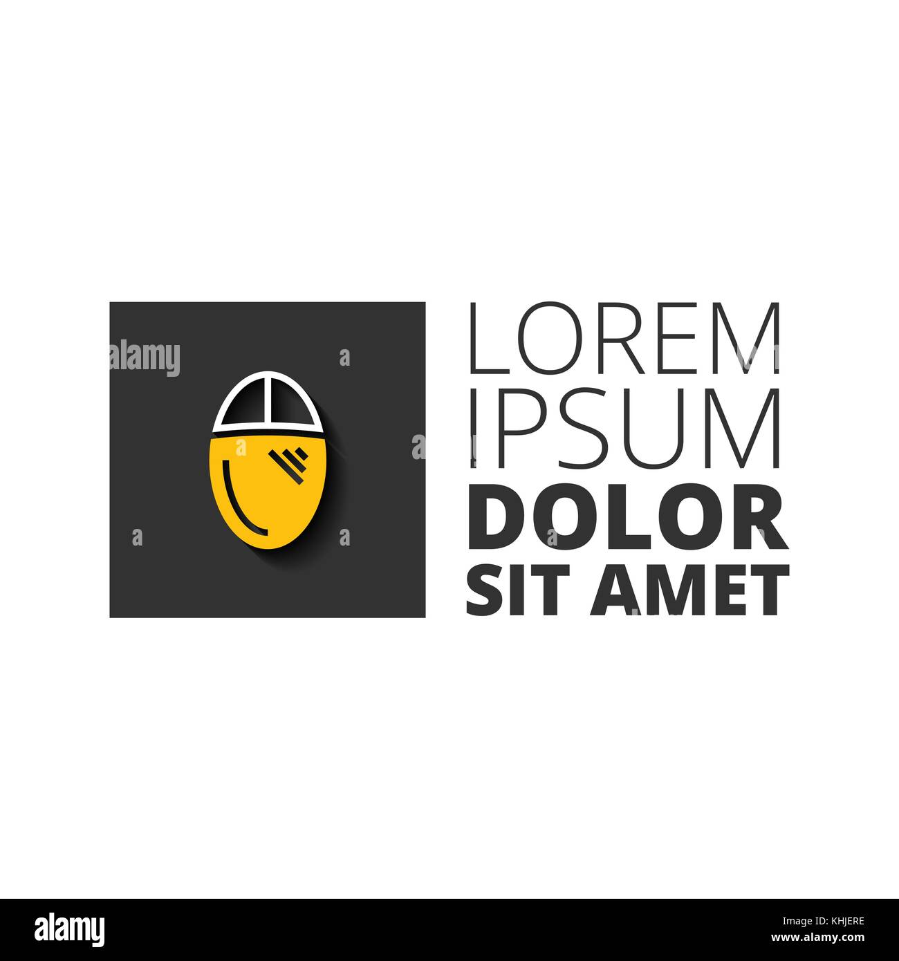 Banner with computer mouse Stock Vector Image & Art - Alamy