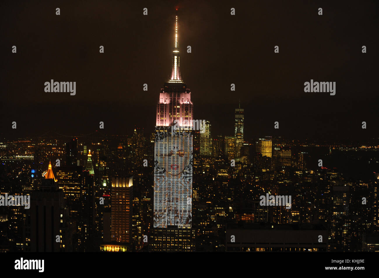 Empire State Building New York City Rainbow High Resolution Stock Photography And Images Alamy