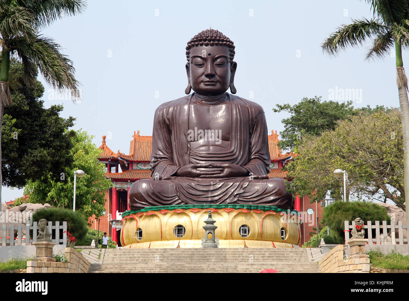 Big statue of Buddha in Changhua, Taiwan Stock Photo Alamy