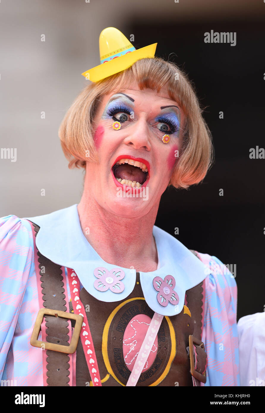 File Photo Dated 7 6 17 Of Transvestite Potter Grayson Perry Is Taking Control Of Channel 4 S Continuity Mic To Mark International Men S Day Stock Photo Alamy