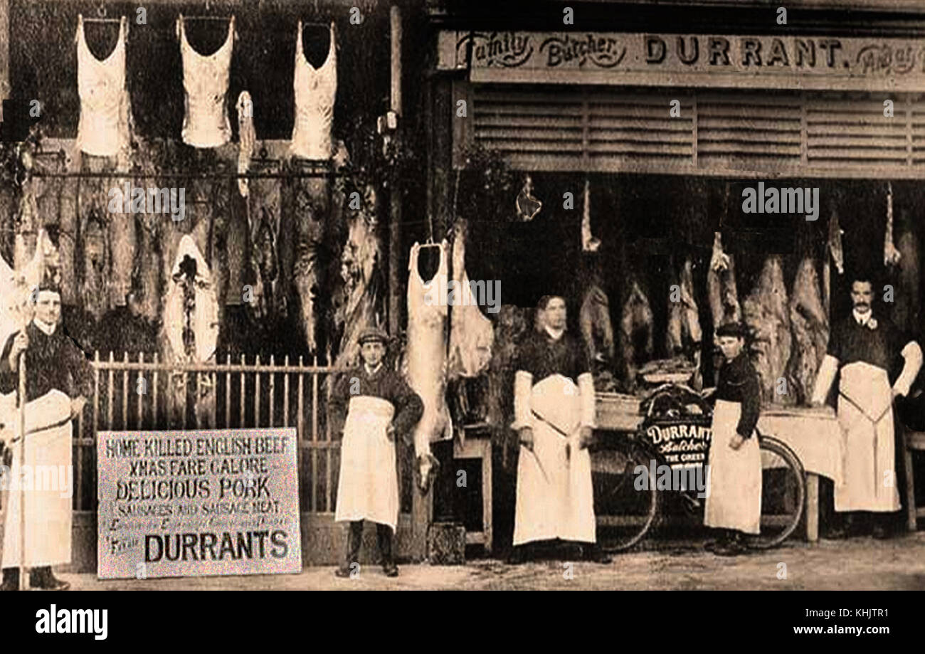 CHRISTMAS in VICTORIAN TIMES Butchers in Britain competed each