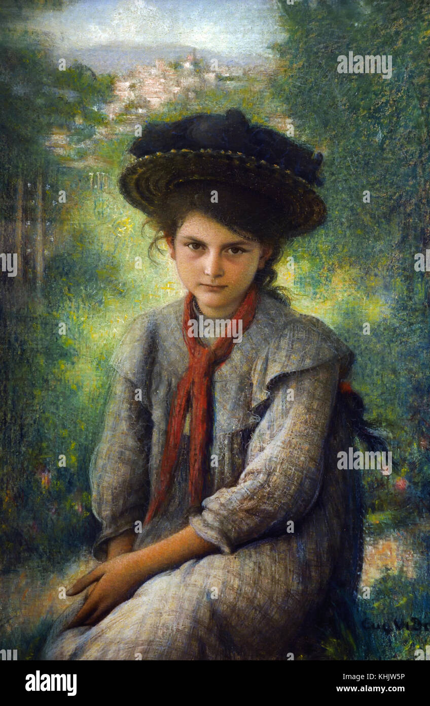 Ernestine 1904 Eugene Vidal 1850-1907 French, France. Stock Photo