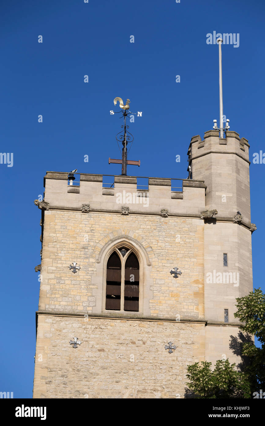 UK, Oxford, the Carfax tower. Stock Photo