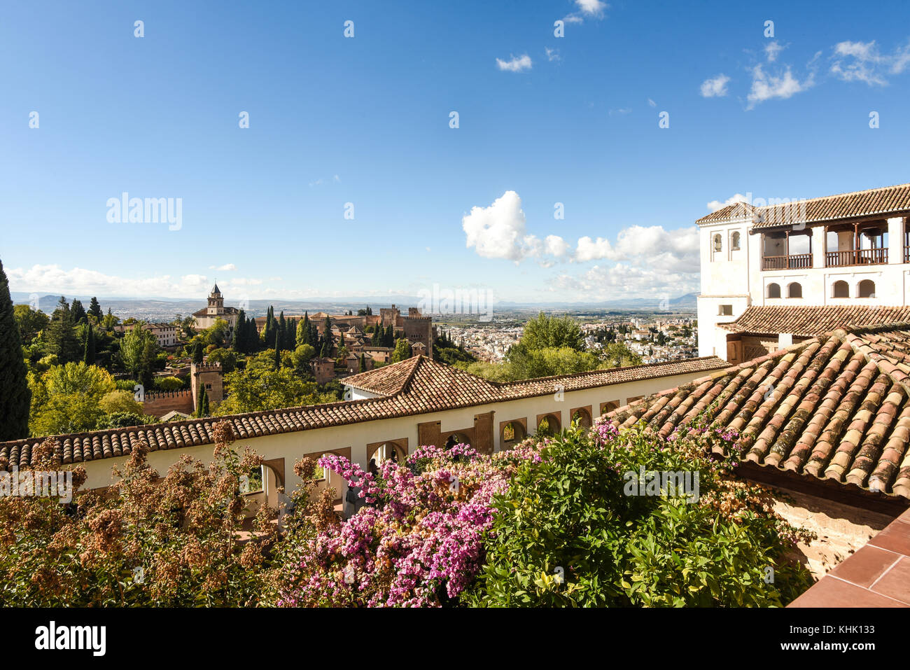 Alhambra Granada Stock Photo