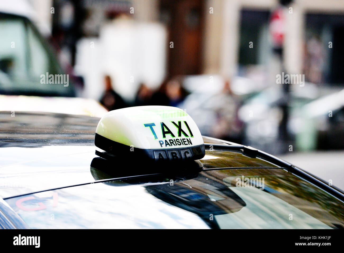 French taxi hi-res stock photography and images - Alamy