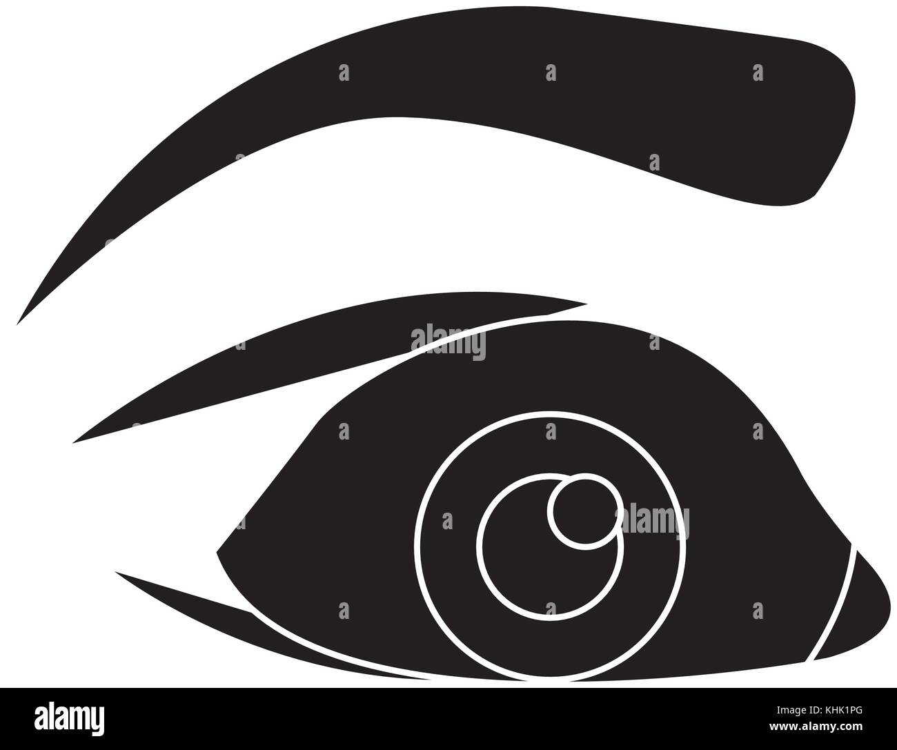 Eye pop art cartoon Stock Vector