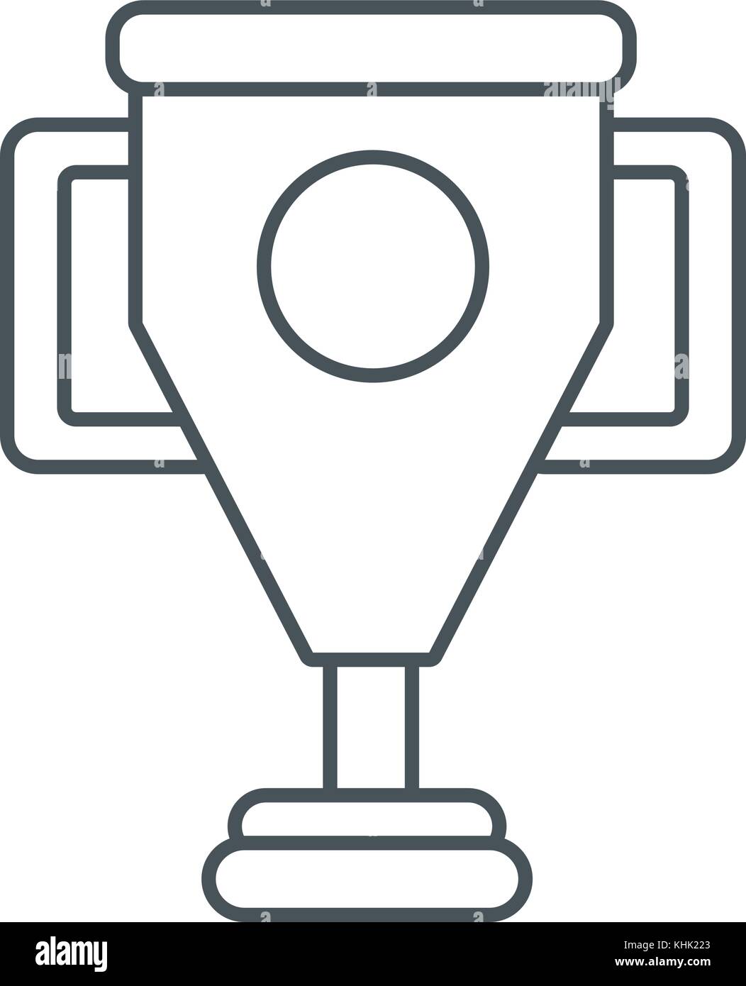 Cup trophy symbol Stock Vector Image & Art - Alamy