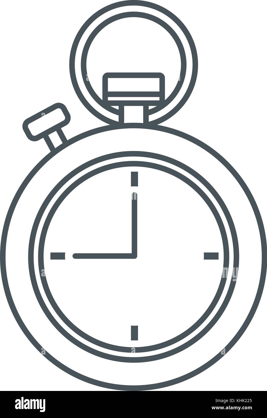 Sport chronometer timer Stock Vector Image & Art - Alamy