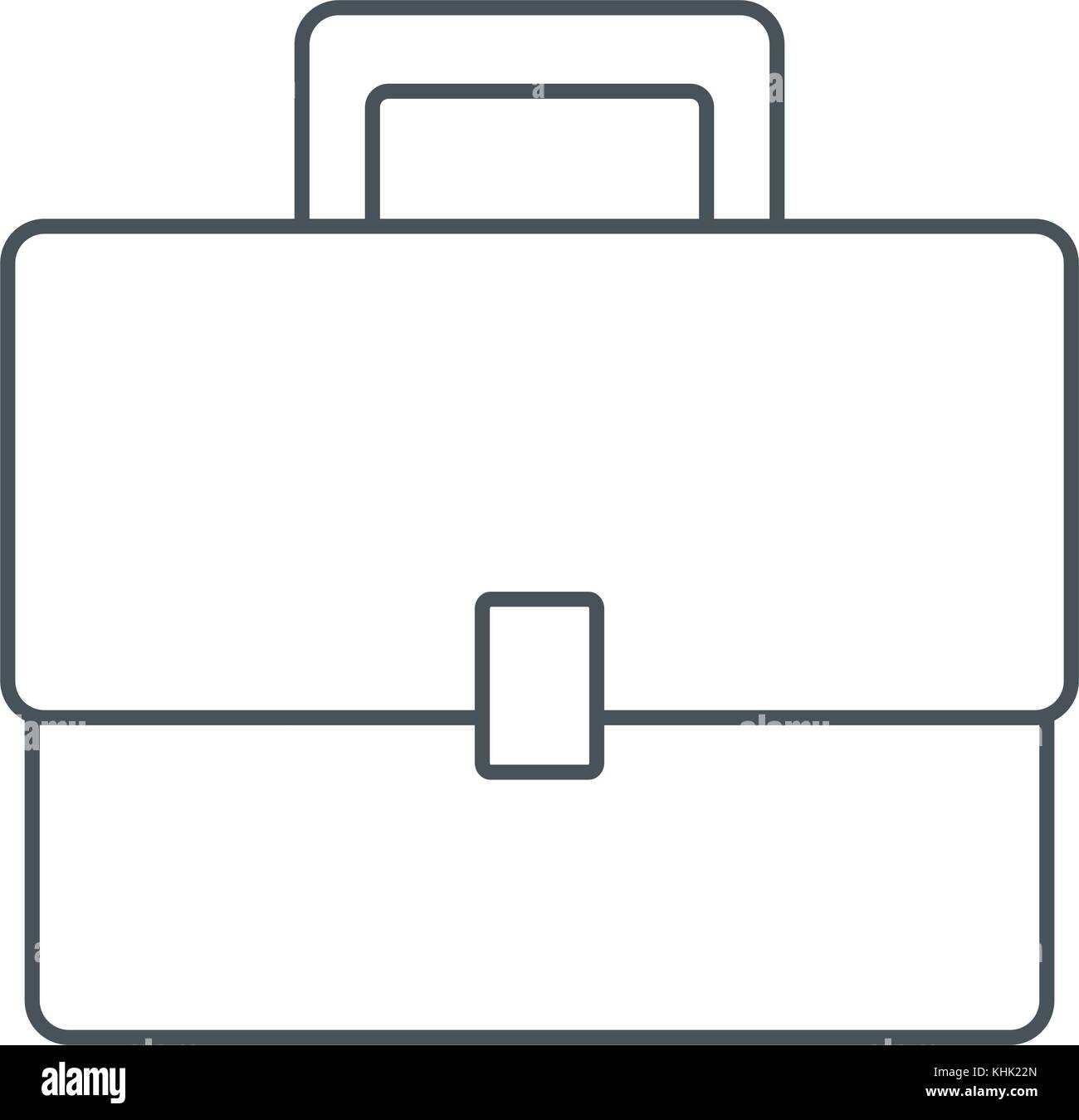 Business briefcase symbol Stock Vector Image & Art Alamy