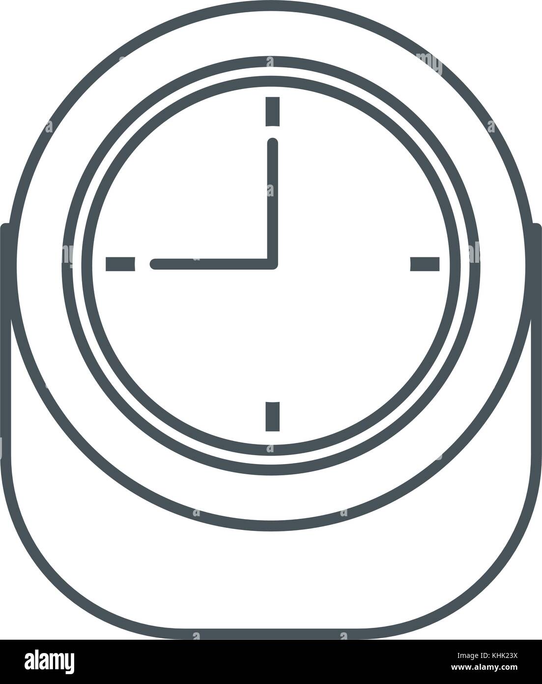 Analog clock time Stock Vector Image & Art - Alamy