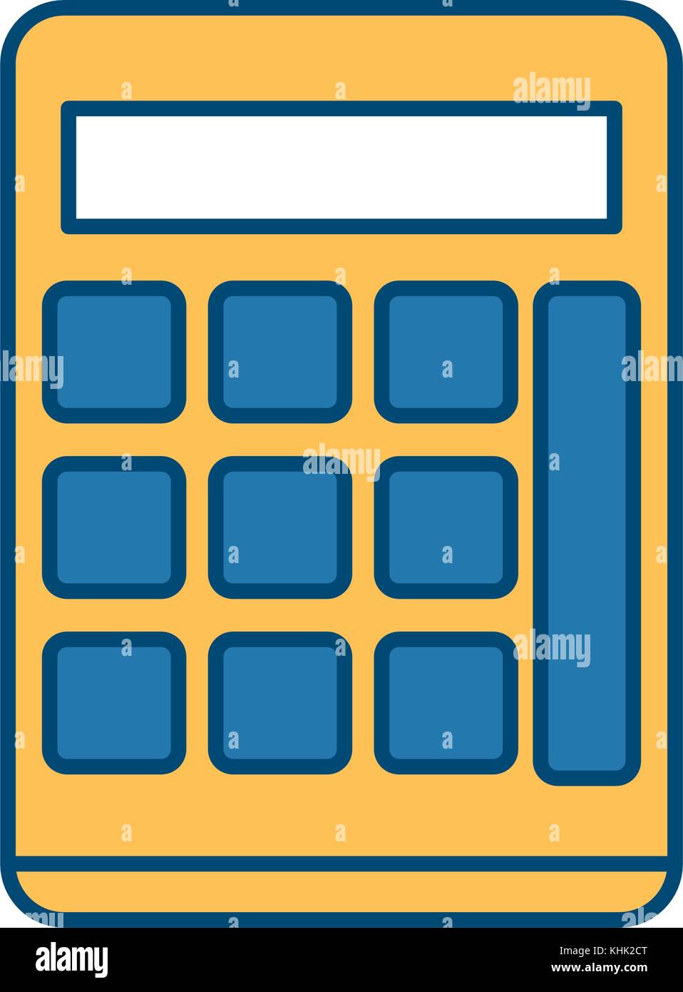 Calculator math device Stock Vector Image & Art Alamy