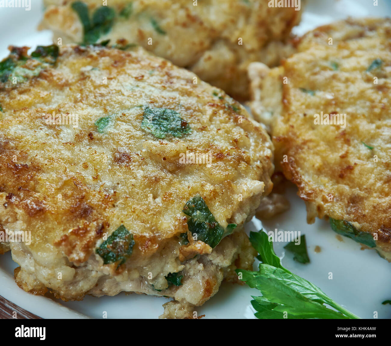 Smoked Mackerel Fishcakes Stock Photo Alamy