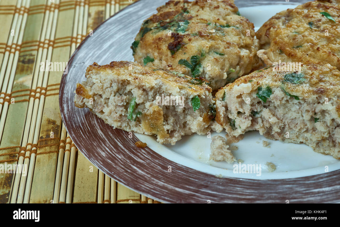 Smoked Mackerel Fishcakes Stock Photo Alamy