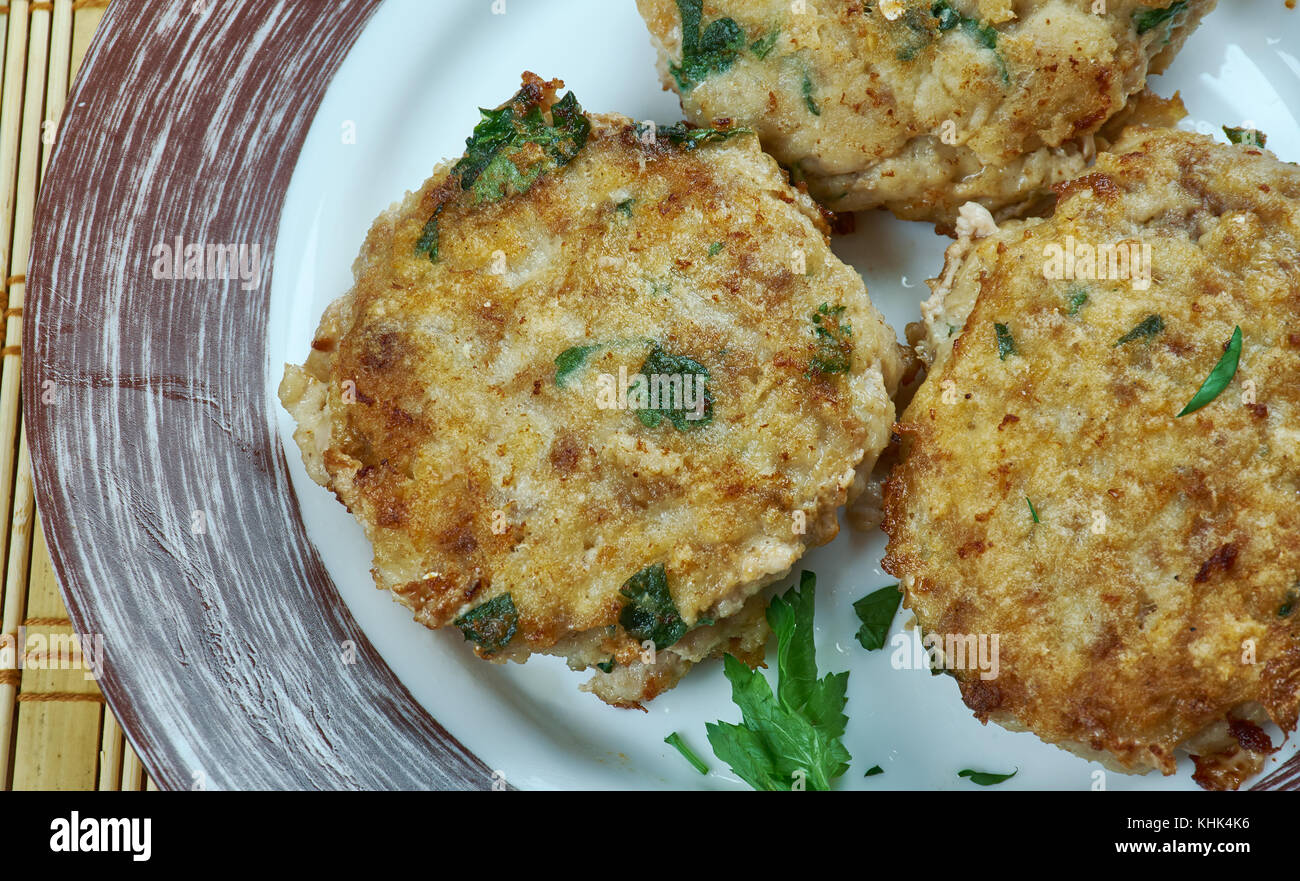 Smoked Mackerel Fishcakes Stock Photo Alamy