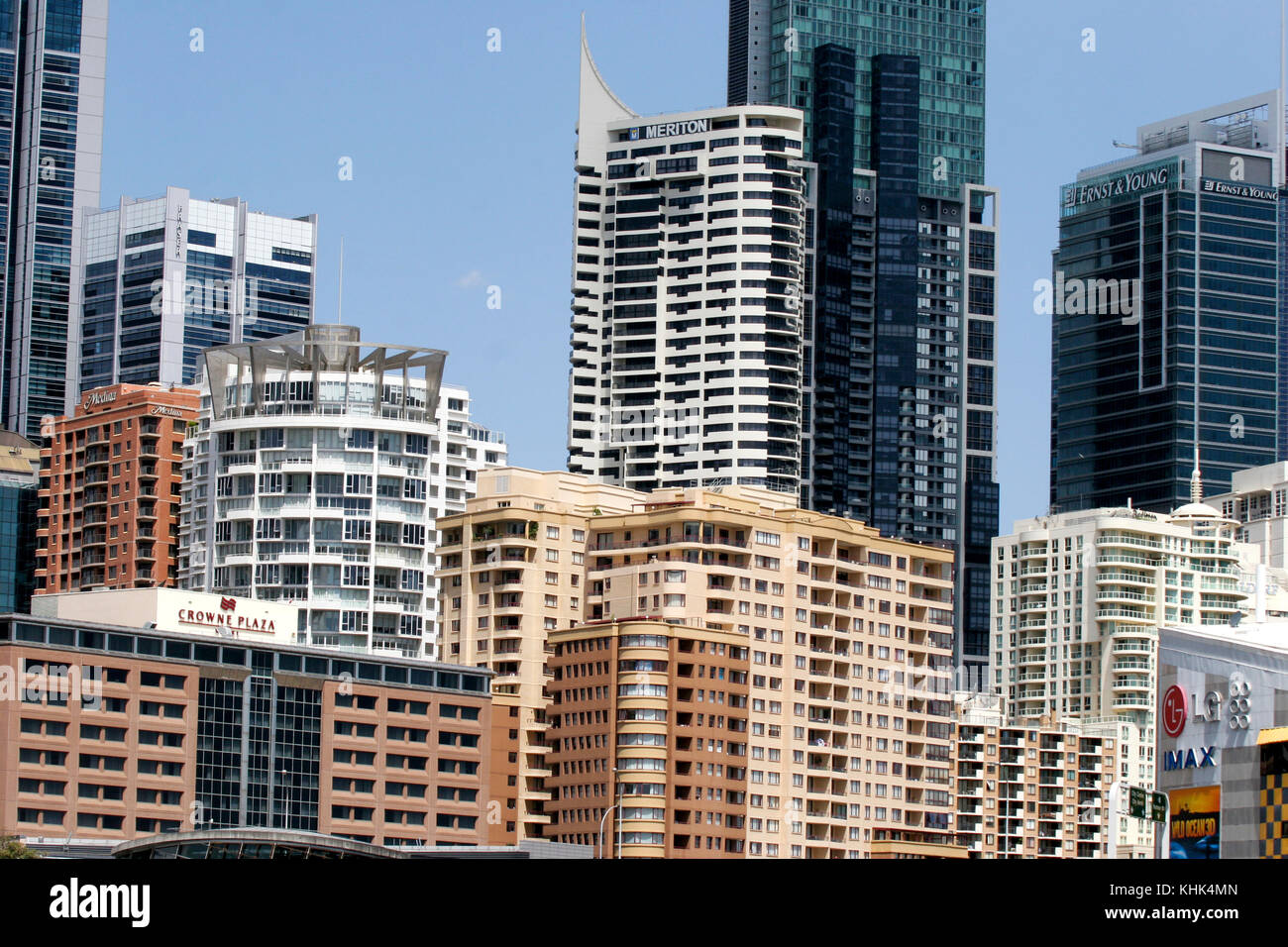 SYDNEY Australia 2009 New and modern Sydney City´s skyline Stock Photo