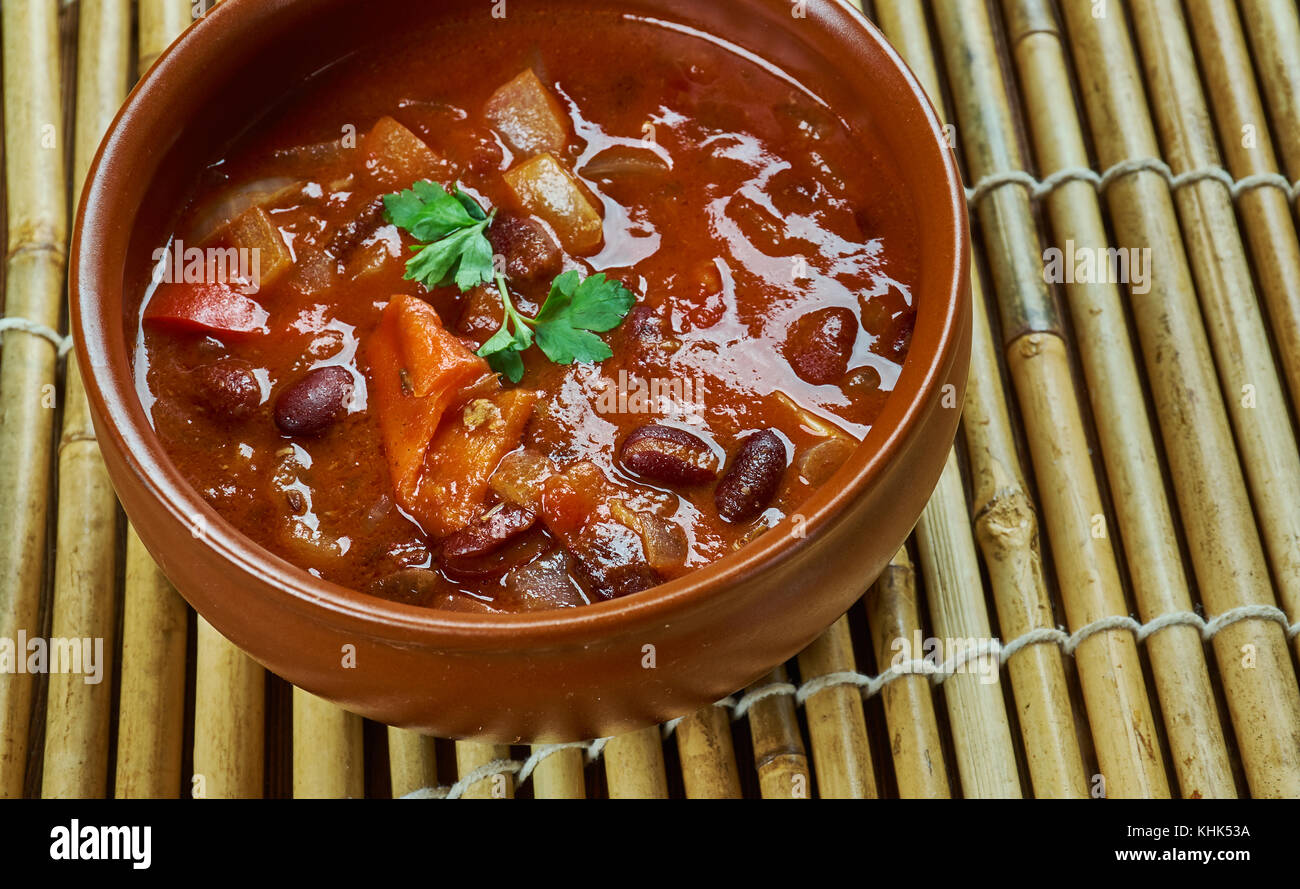 Make Rajma Dal Indian Red Kidney Bean Curry Stock Photo Alamy