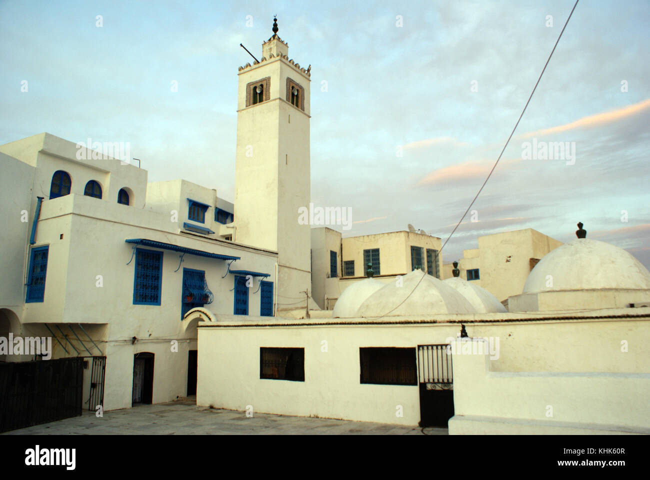 Mosque sidi bou in tunisia hi-res stock photography and images - Alamy