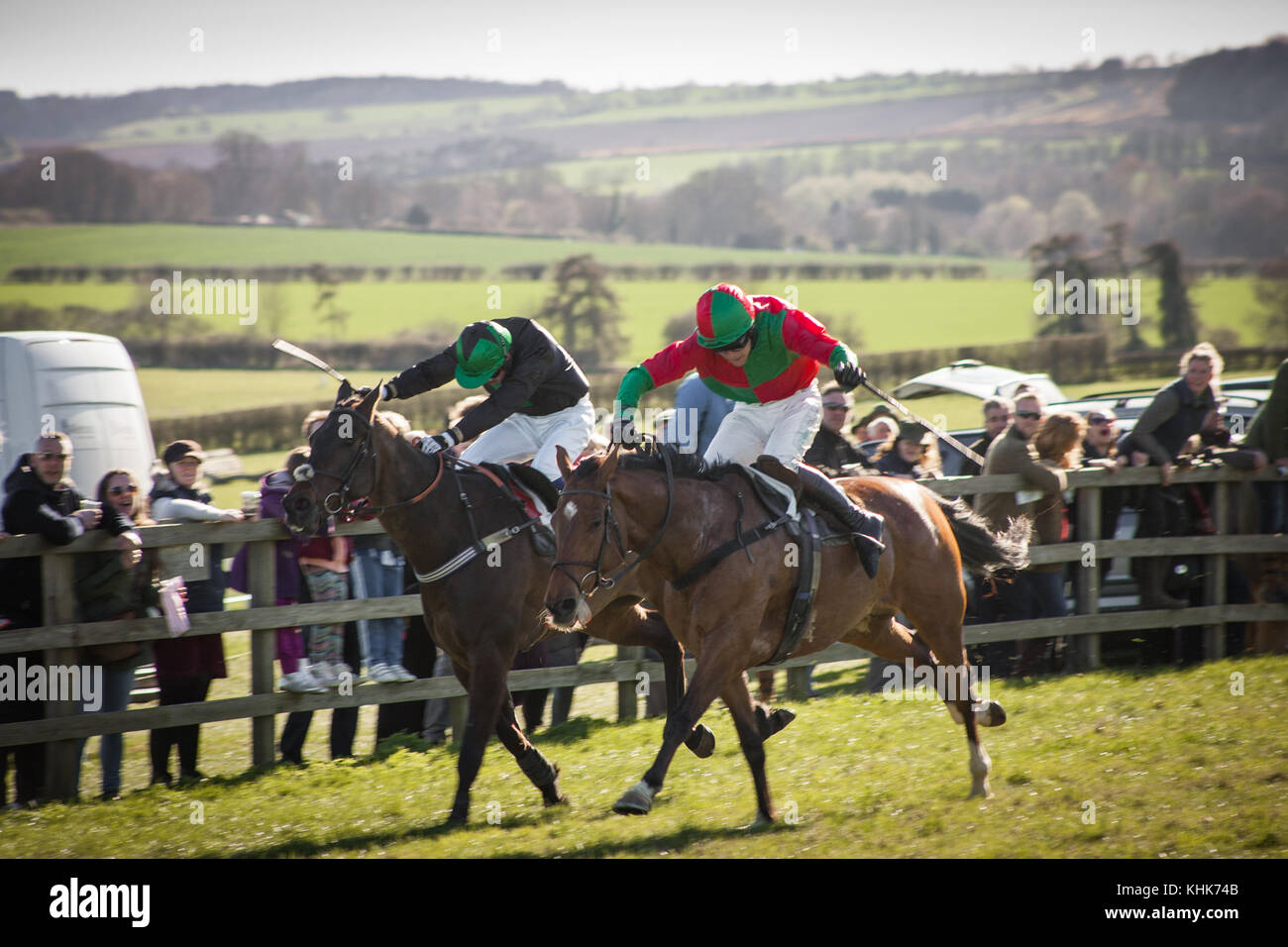 Horse Racing Hurdles Stock Photos & Horse Racing Hurdles Stock Images