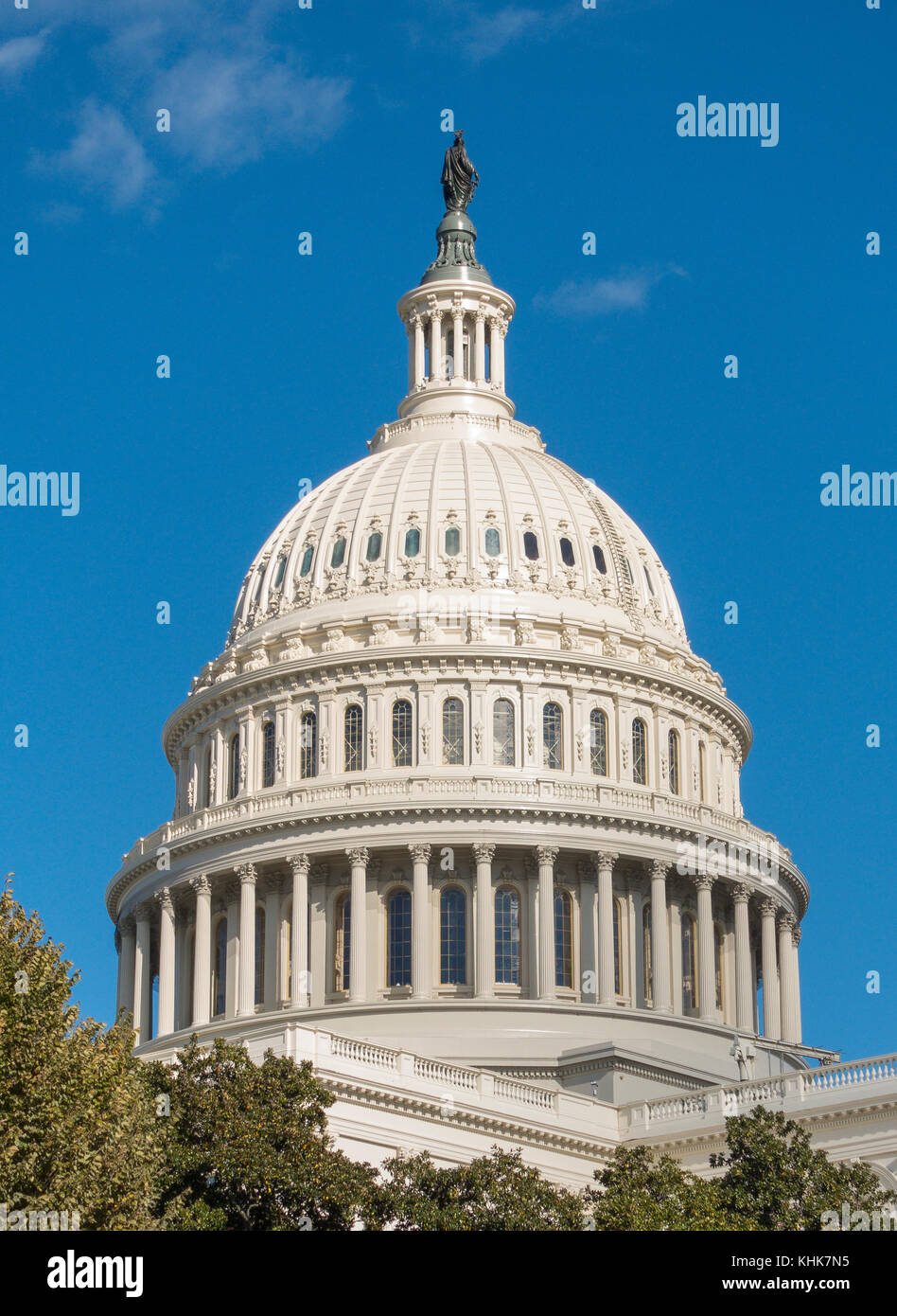 WASHINGTON, DC, USA - United States Capitol dome. Stock Photo