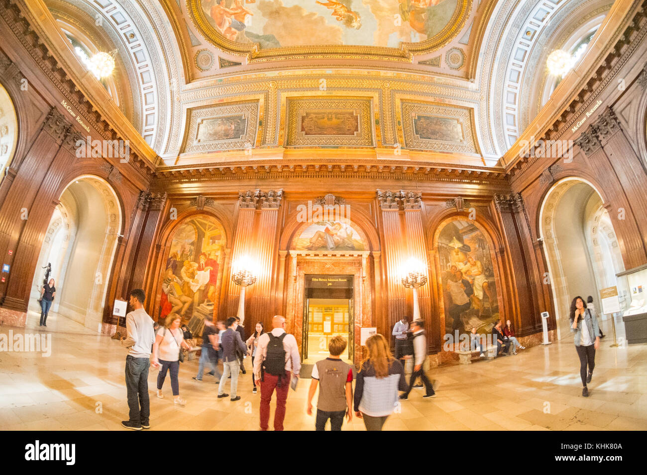 McGraw Rotunda,New York Public Library, Fifth Avenue, Manhattan, New