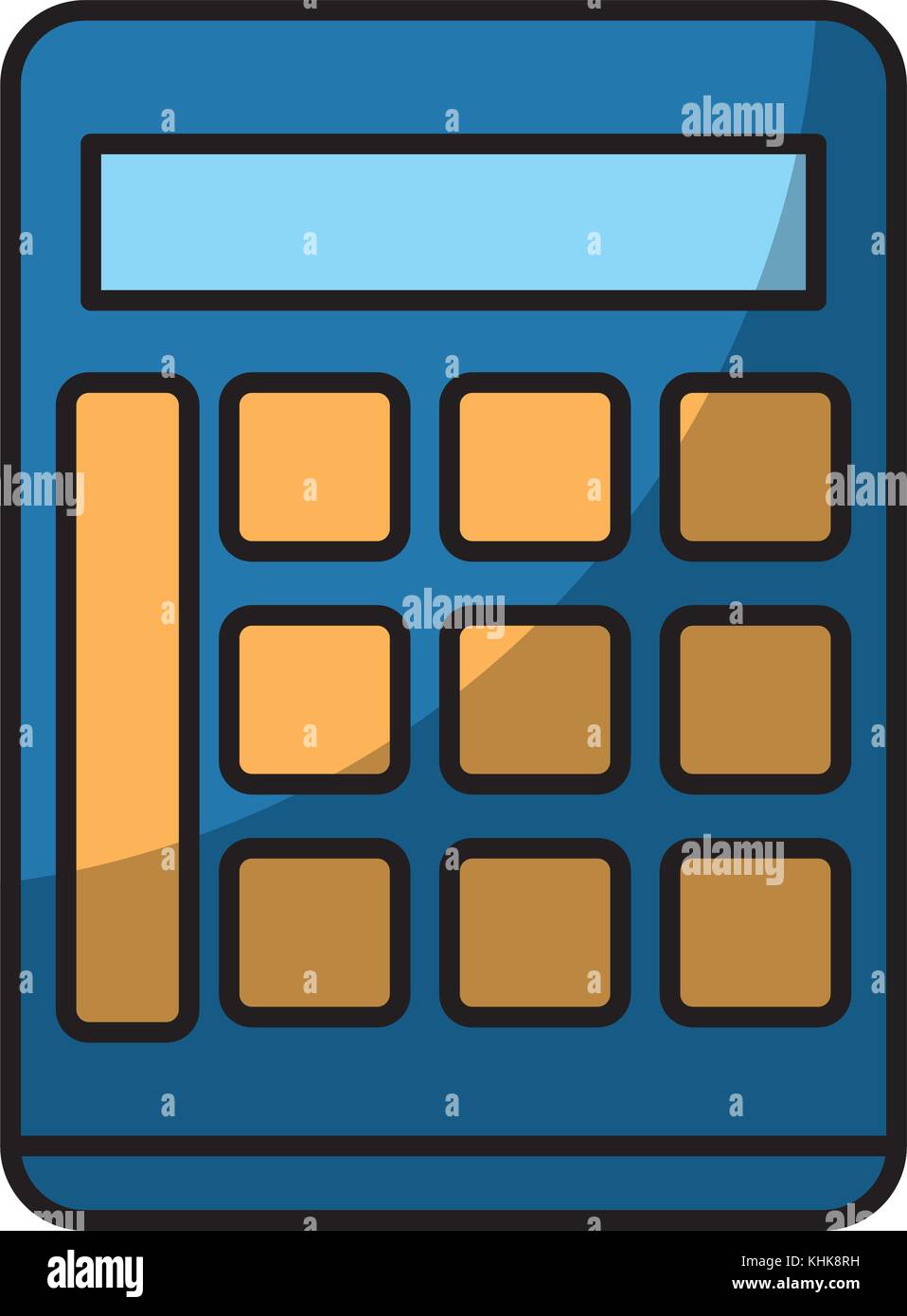 Calculator math device Stock Vector Image & Art Alamy