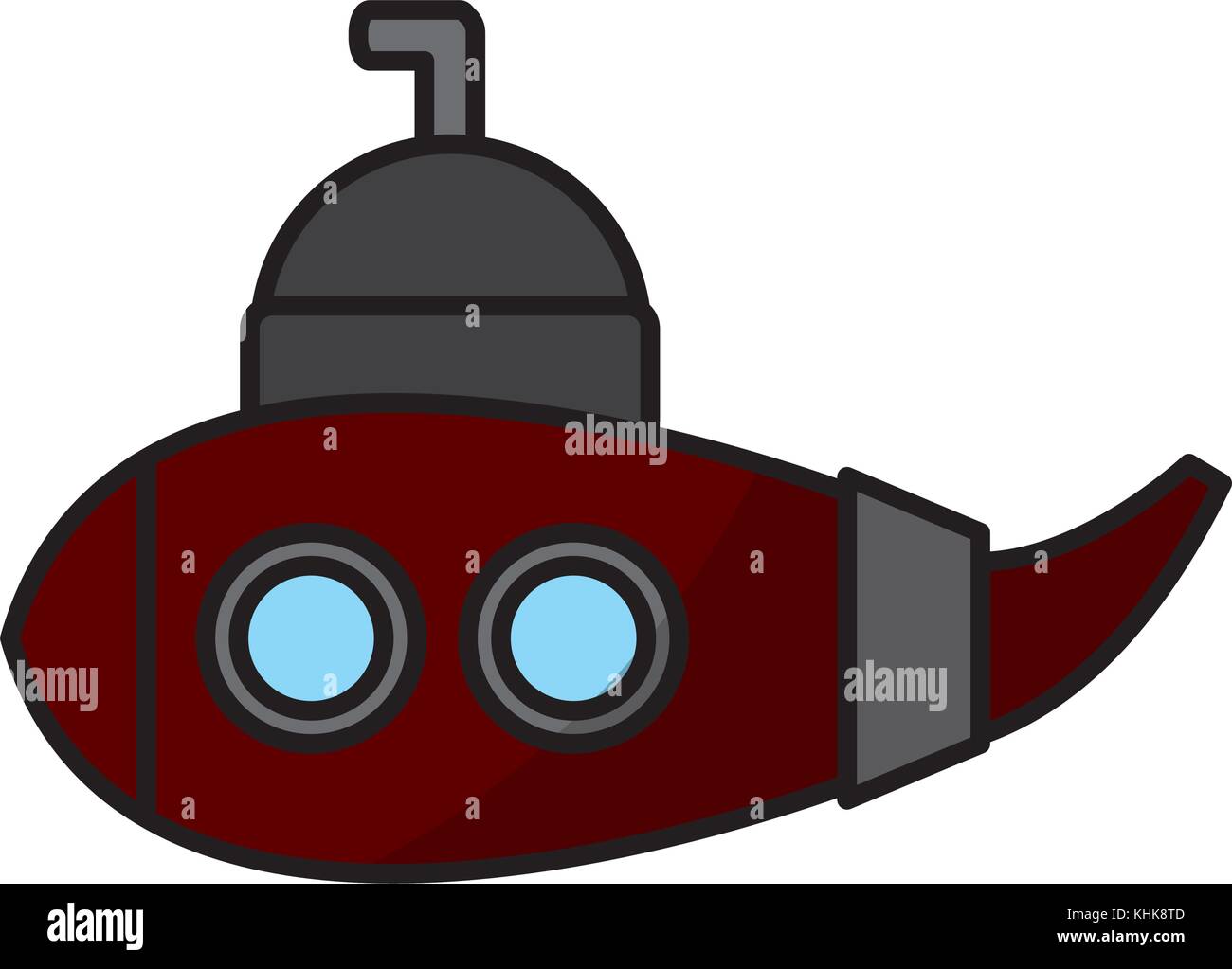 Submarine sea ship Stock Vector Image & Art - Alamy