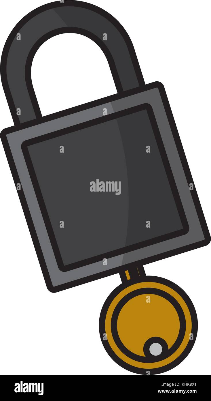 padlock and key Stock Vector Image & Art - Alamy