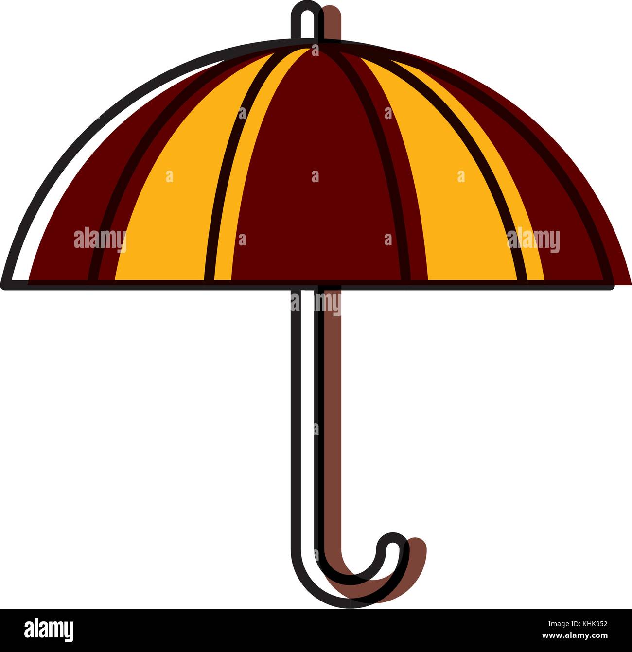 Umbrella protection symbol Stock Vector Image & Art Alamy