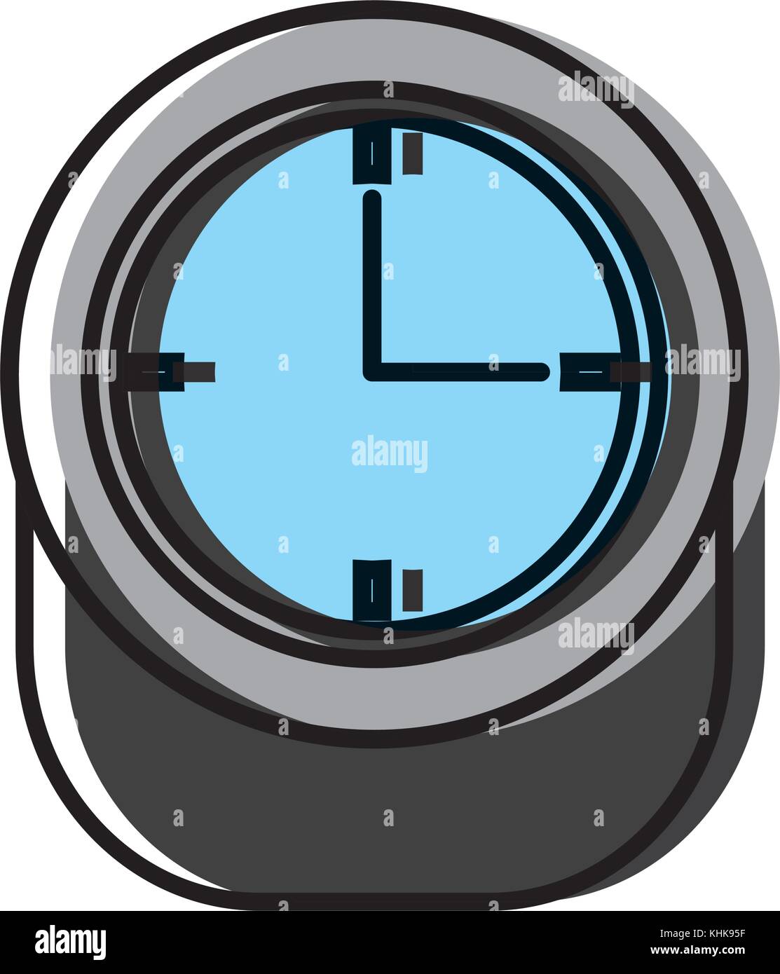 Analog clock time Stock Vector Image & Art - Alamy
