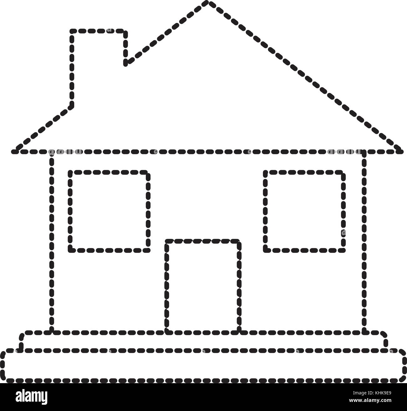Real estate house Stock Vector Image & Art - Alamy