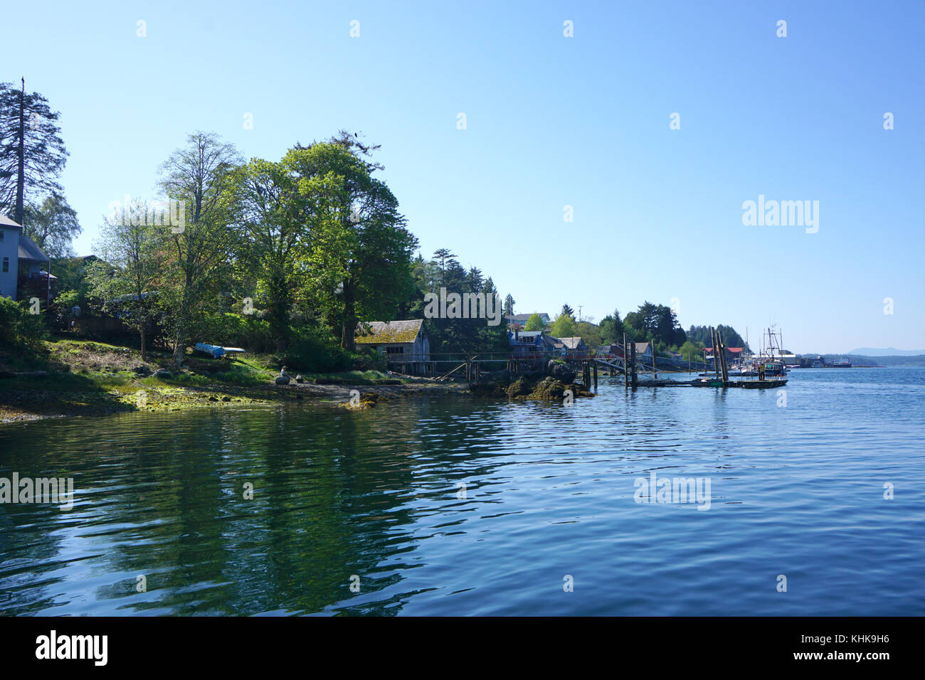 Ucluelet Inlet, BC Stock Photo