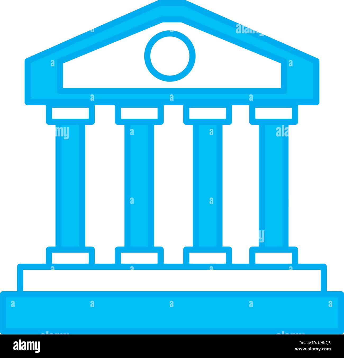 Greek columns building Stock Vector Image & Art Alamy