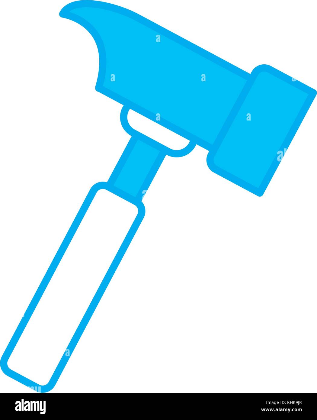 Hammer construction tool Stock Vector Image & Art - Alamy