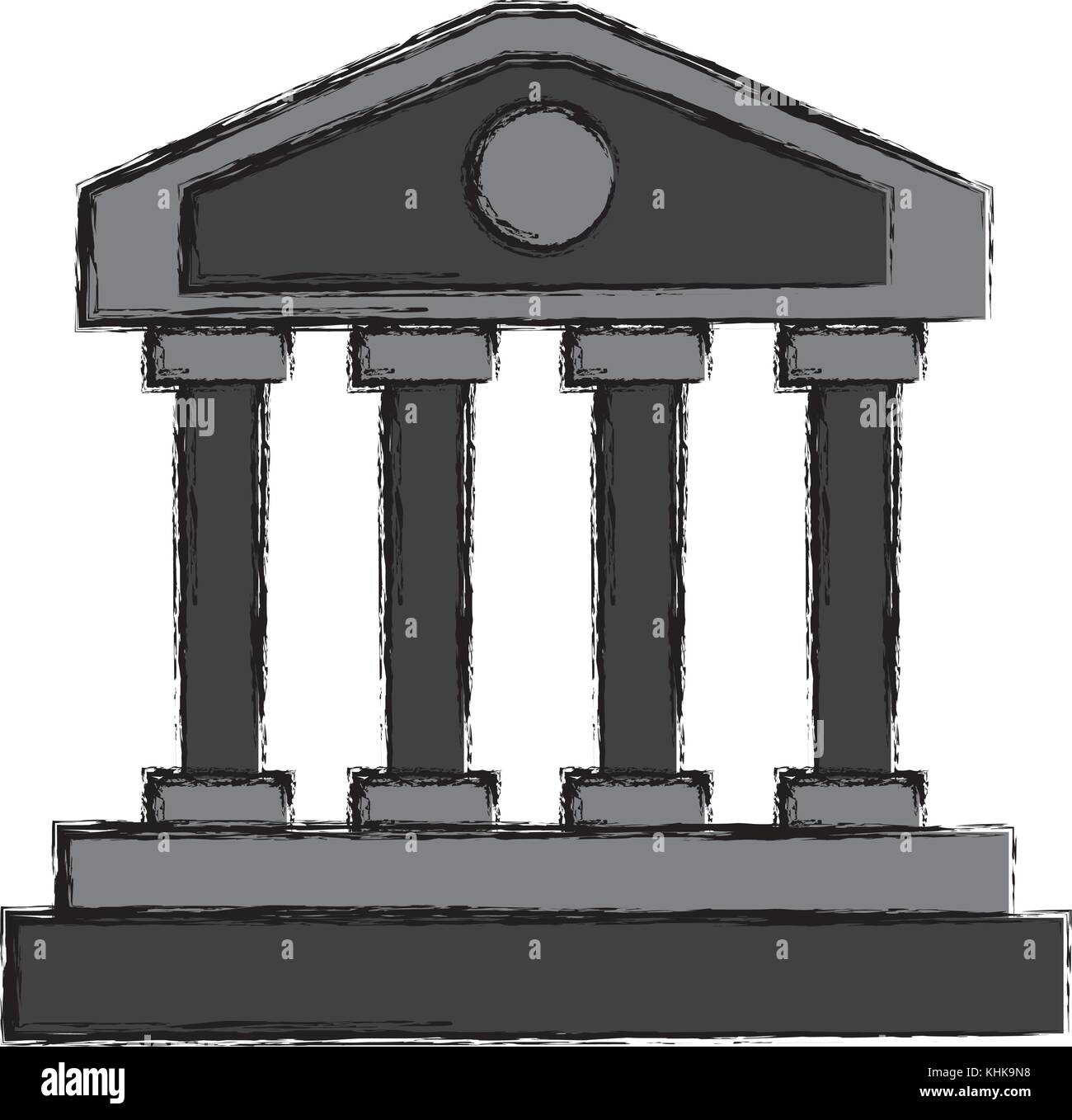 Greek columns building Stock Vector Image & Art Alamy