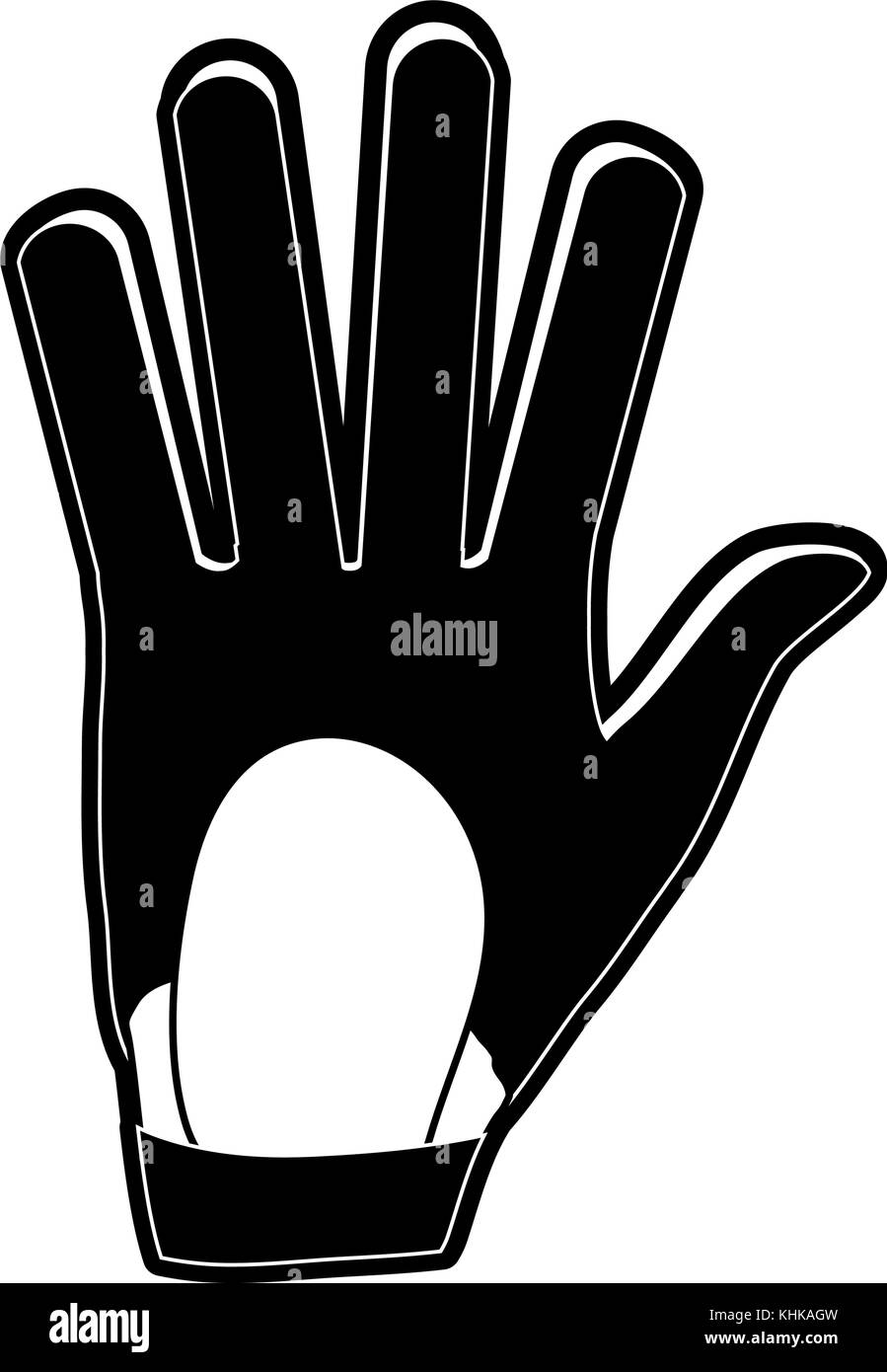 Golf leather glove Stock Vector Image & Art Alamy