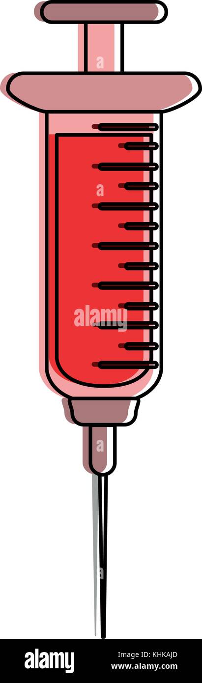 Medical syringe isolated Stock Vector Image & Art - Alamy