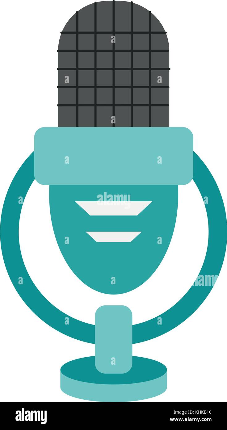 Vintage microphone isolated Stock Vector Image & Art - Alamy