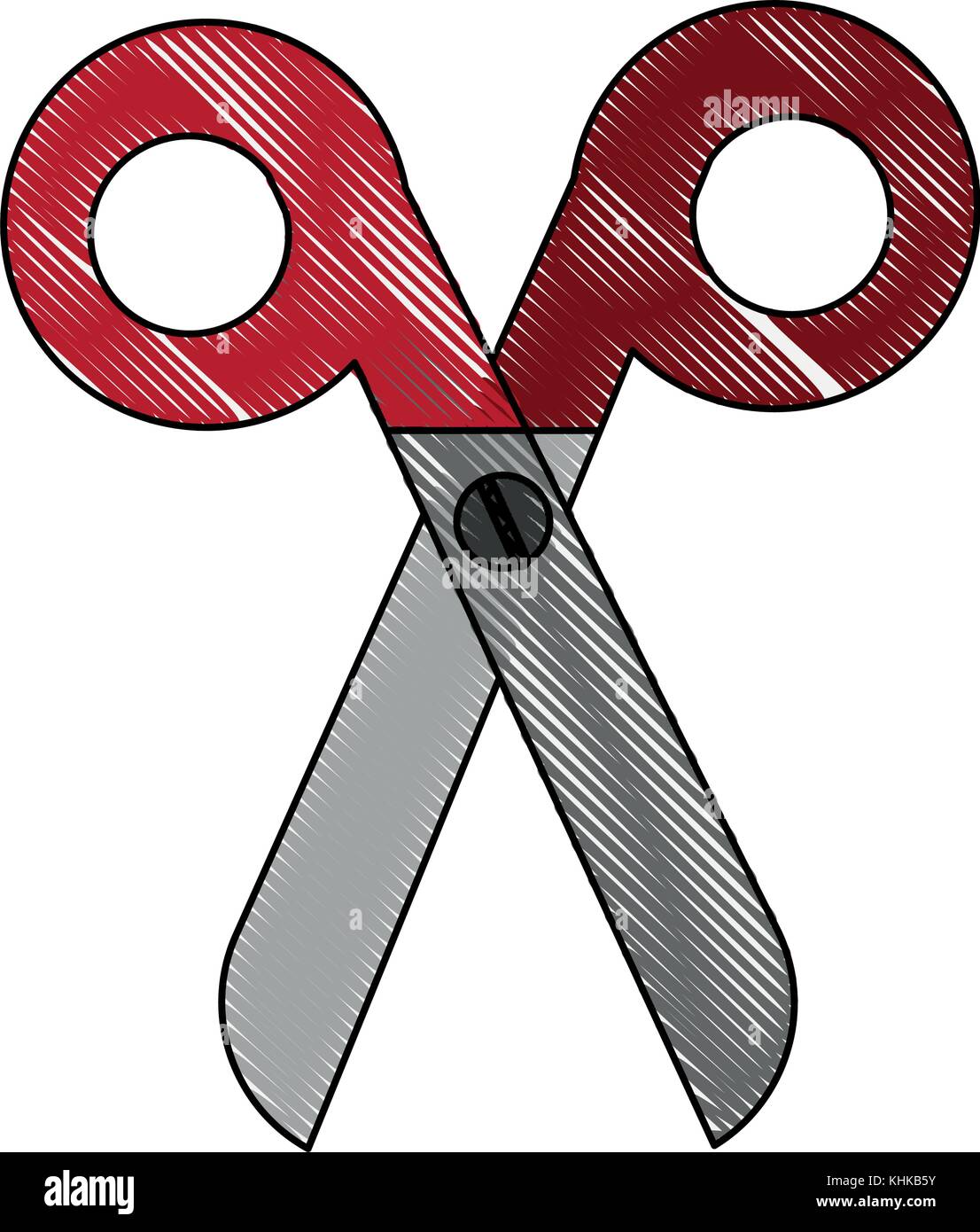 Scissor utensil isolated Stock Vector Image & Art Alamy