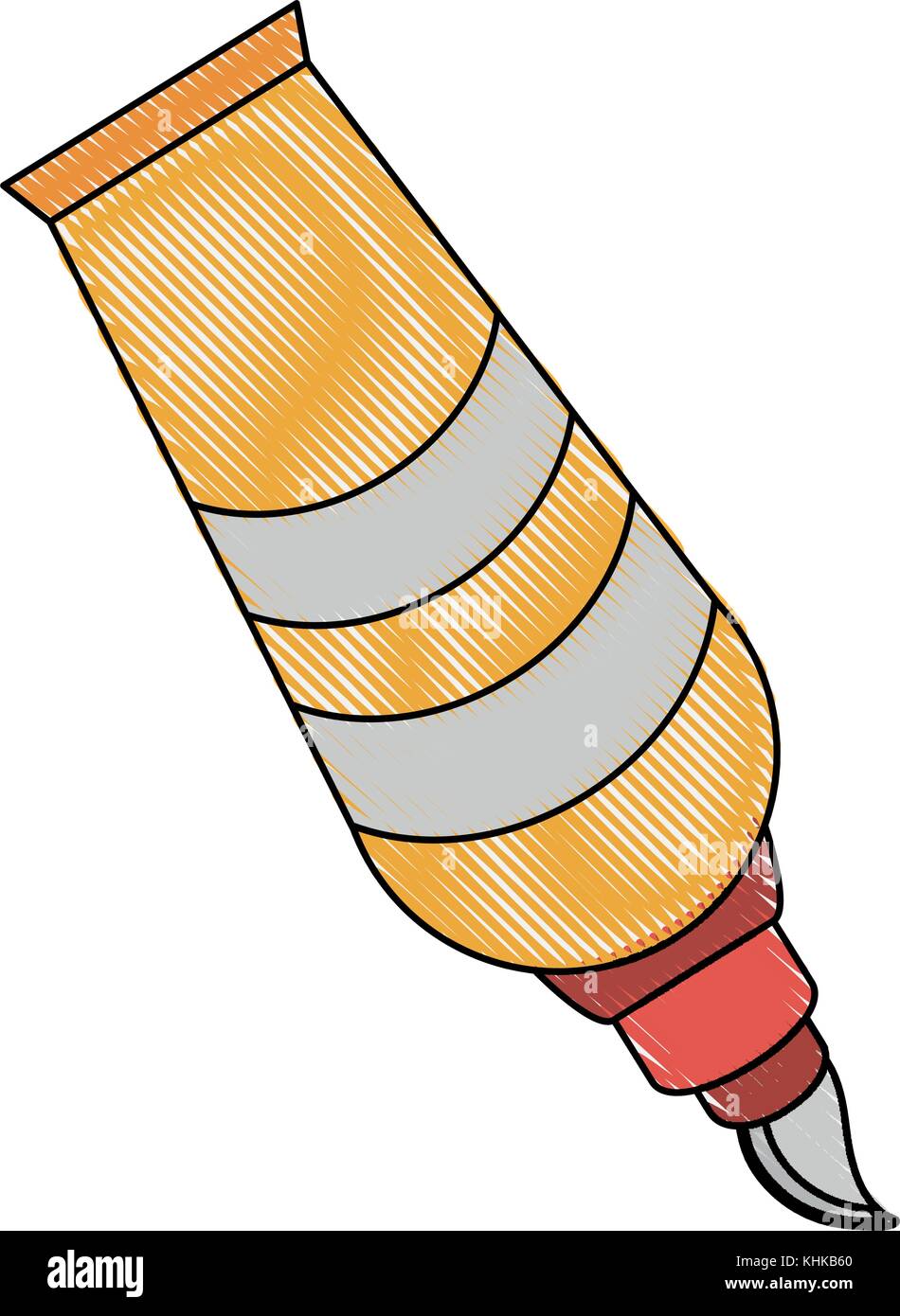 Toothpaste tube isolated Stock Vector Image & Art - Alamy
