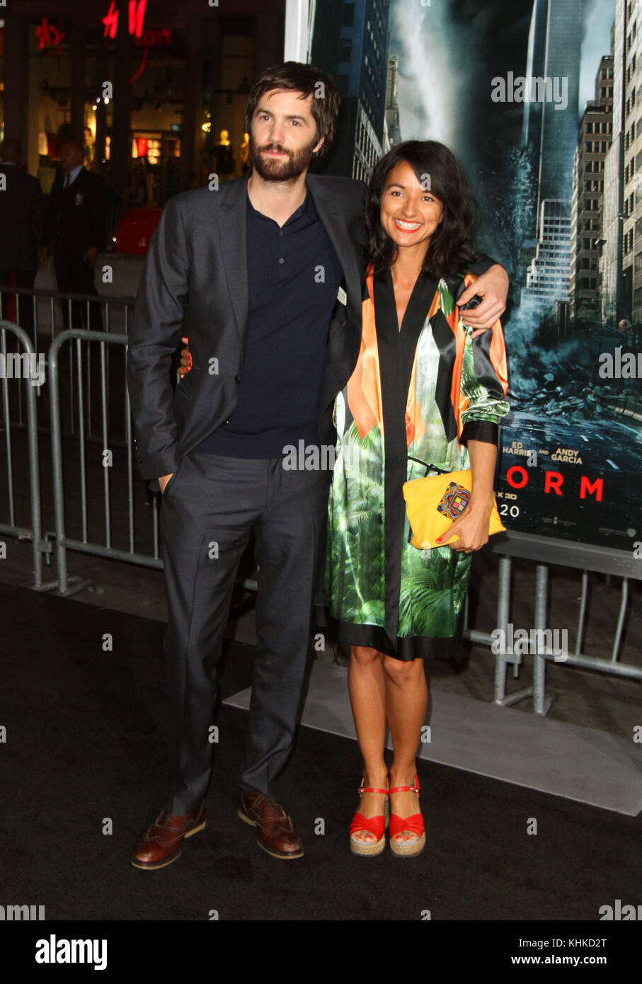 “Geostorm” World Premiere held at the TCL Chinese Theatre in Hollywood, California.  Featuring: Jim Sturgess, Dina Mousawi Where: Los Angeles, California, United States When: 16 Oct 2017 Credit: Adriana M. Barraza/WENN.com Stock Photo