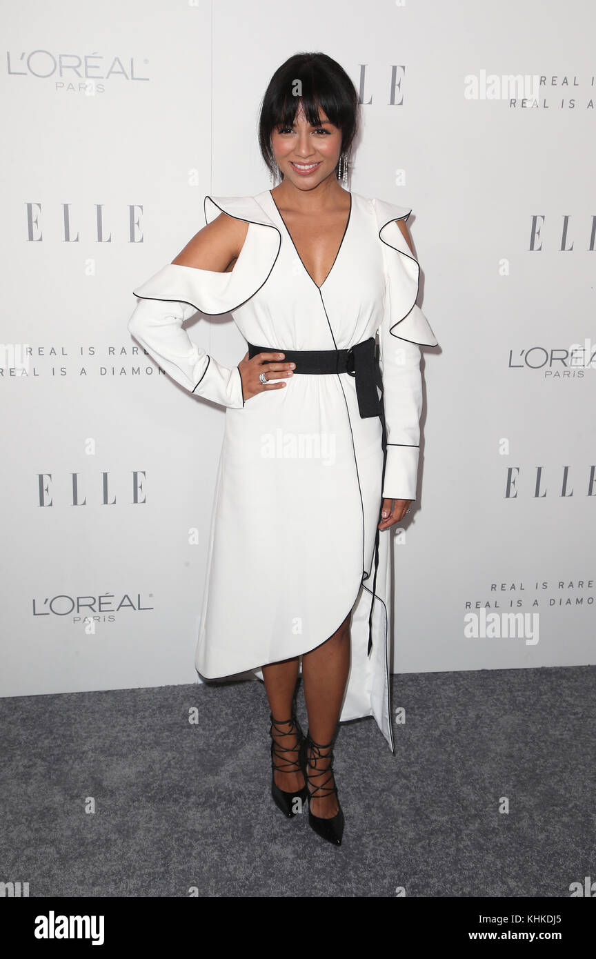 the 24th annual ELLE Women in Hollywood Awards Featuring: Karen David ...