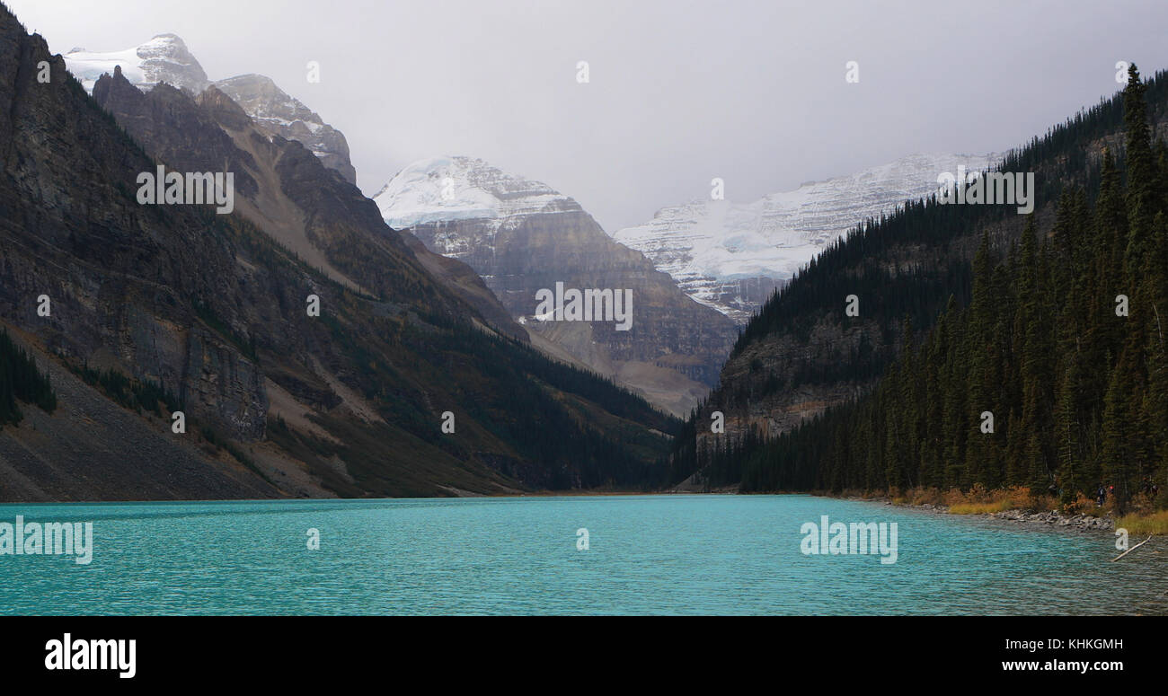 A View of Lake Louise in Banff National Park, Alberta Stock Photo - Alamy