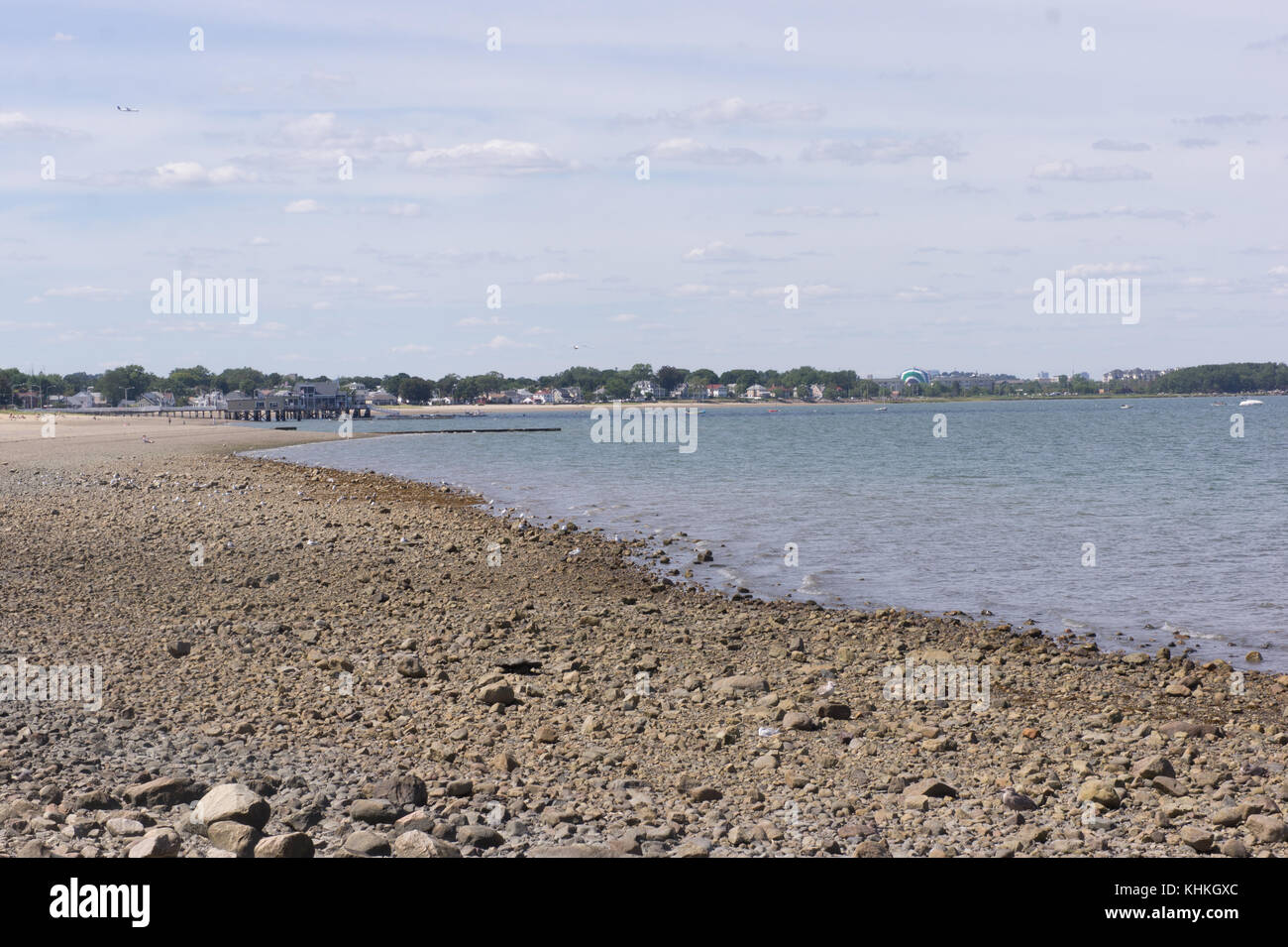 Wollaston Beach in Quincy, MA Stock Photo Alamy