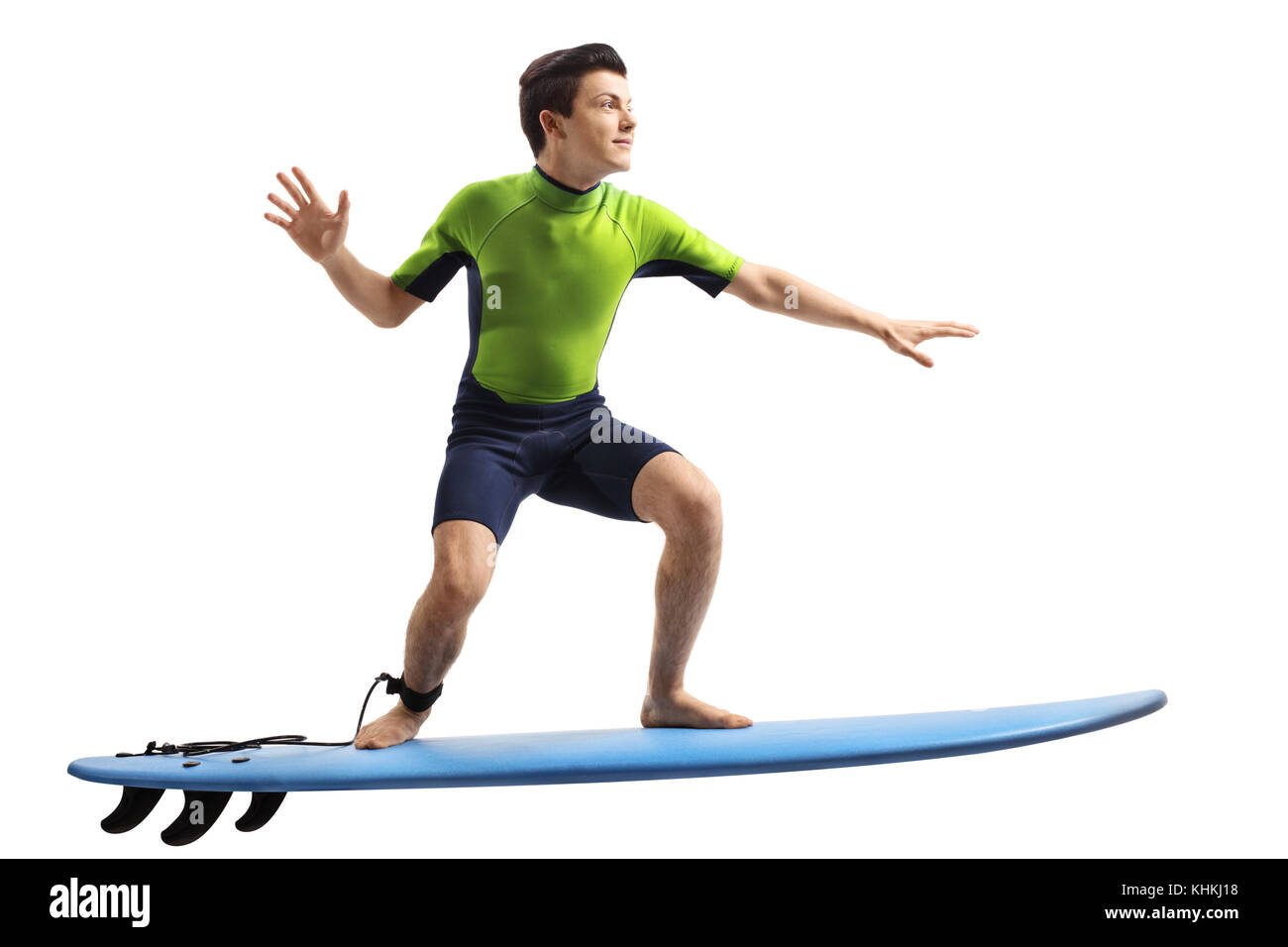 Boy surfing teen wetsuit hires stock photography and images Alamy