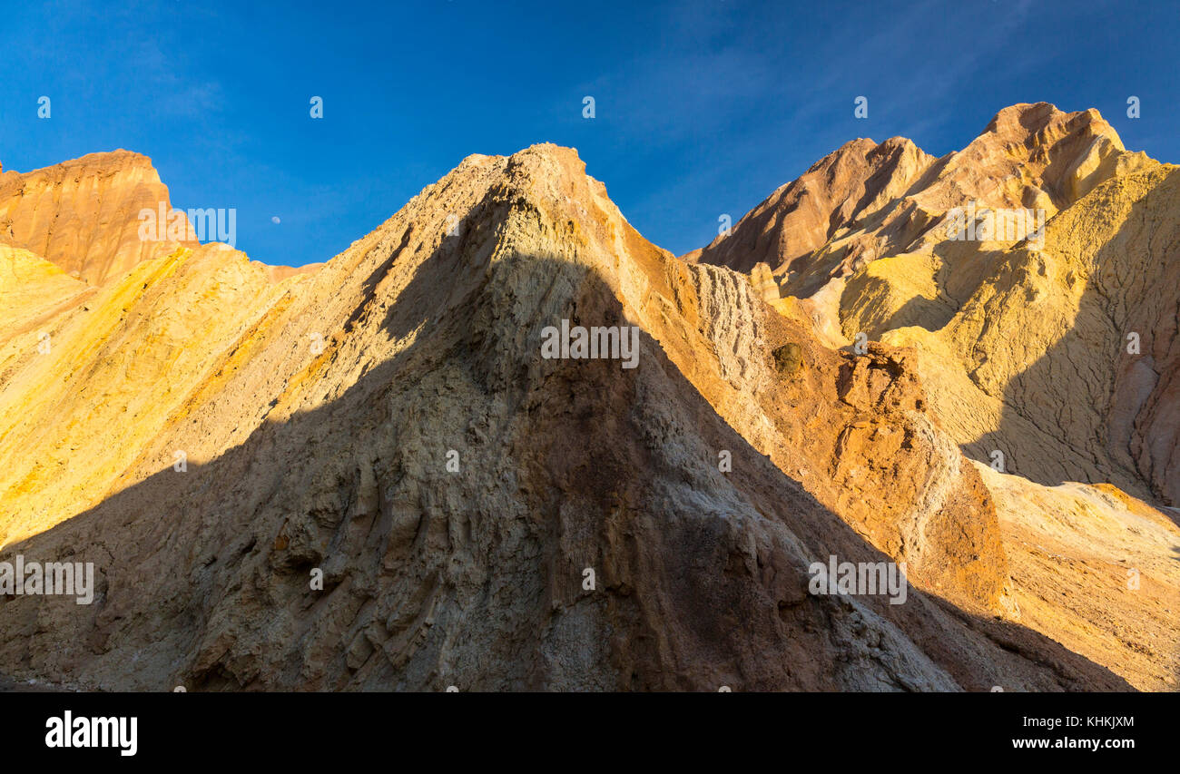 Golden canyon trail, Death Valley National Park, California, USA, America Stock Photo