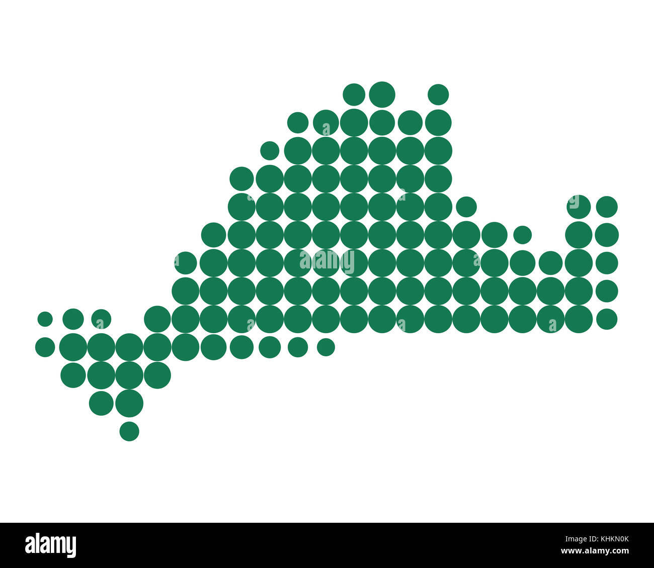 Map of Martha's Vineyard Stock Photo - Alamy